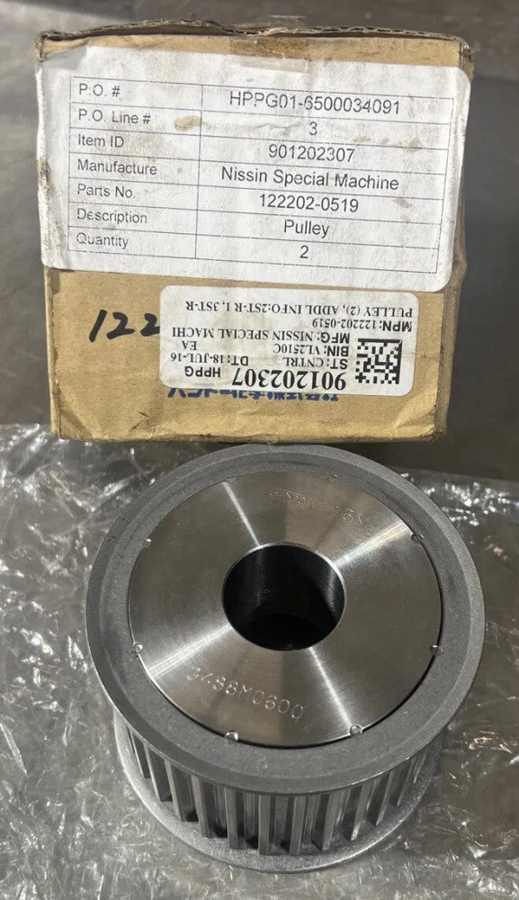 Nos Surplus NISSI SPEC 34S8M0600 Pulley 122202-0519