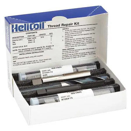 Stanley Engineered Fastening 5403-14 Free-Running Helical Insert Repair Kit,