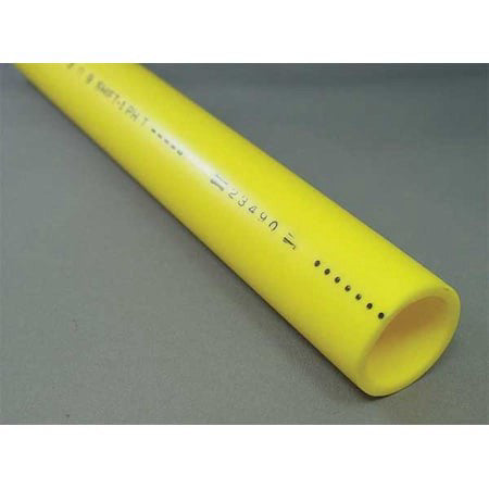 Zoro Select Pga05041010028-150 Gas Tubing, Yellow, 0.625 In Od, 150 Ft