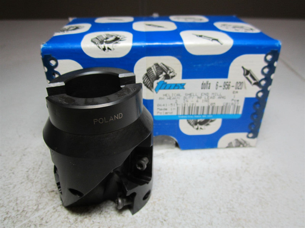 TMX (6-956-020) APX-D2.00-1.00-1.00-6-16. 2in 90° Arbor Extended Flute Face Mill