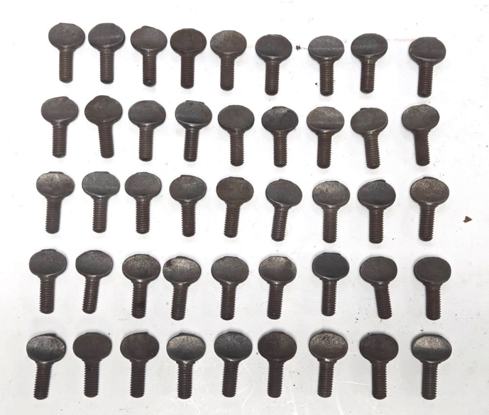 SPADE HEAD THUMB SCREWS 14G 2" OAL 1" THREAD LENGTH *LOT OF 45*
