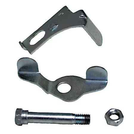 Zoro Select P-Wb12 040X125 Caster Brake Kit,Steel,4" Wheel Dia.