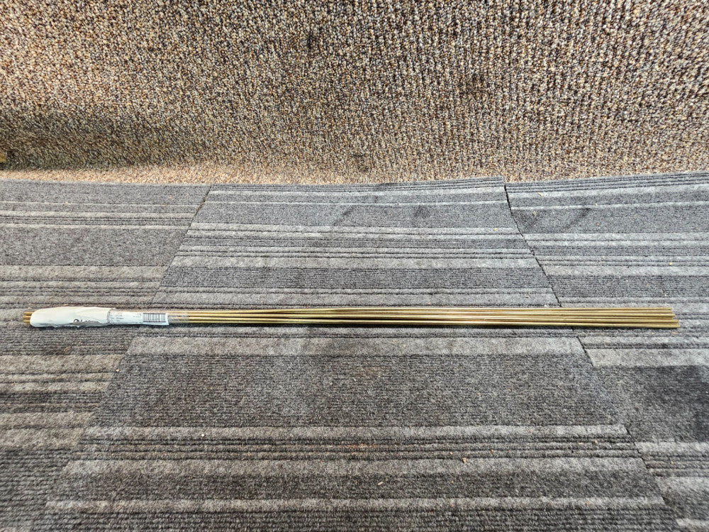 (QTY 10) Hillman 5014220 3/16 in. Dia X 36 in. Length Brass Rod Round