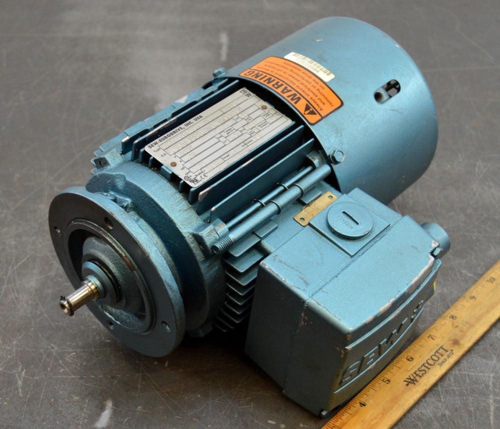 Sew-Eurodrive DFT71C6BMG05HRIS Electric Motor 1/4 Hp 3ph 460v 1130 Rpm New 001