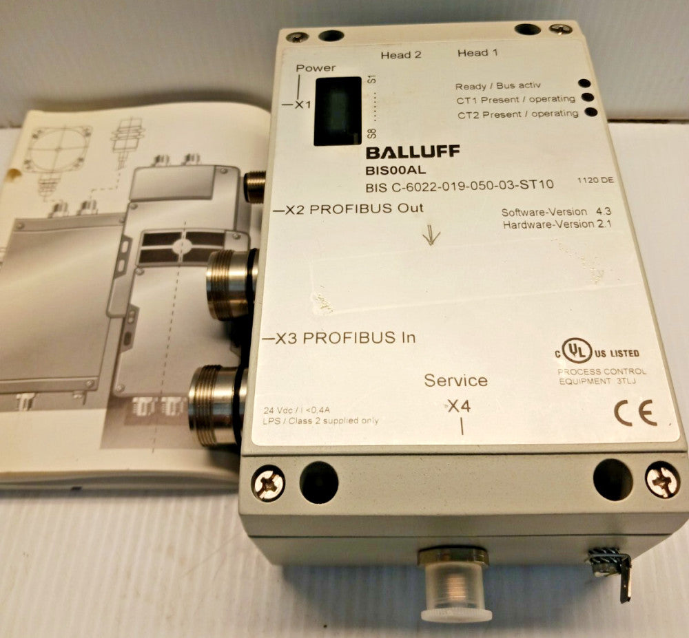 BALLUFF BIS00AL EVALUATION UNIT BIS C-6022-019-050-03-ST10