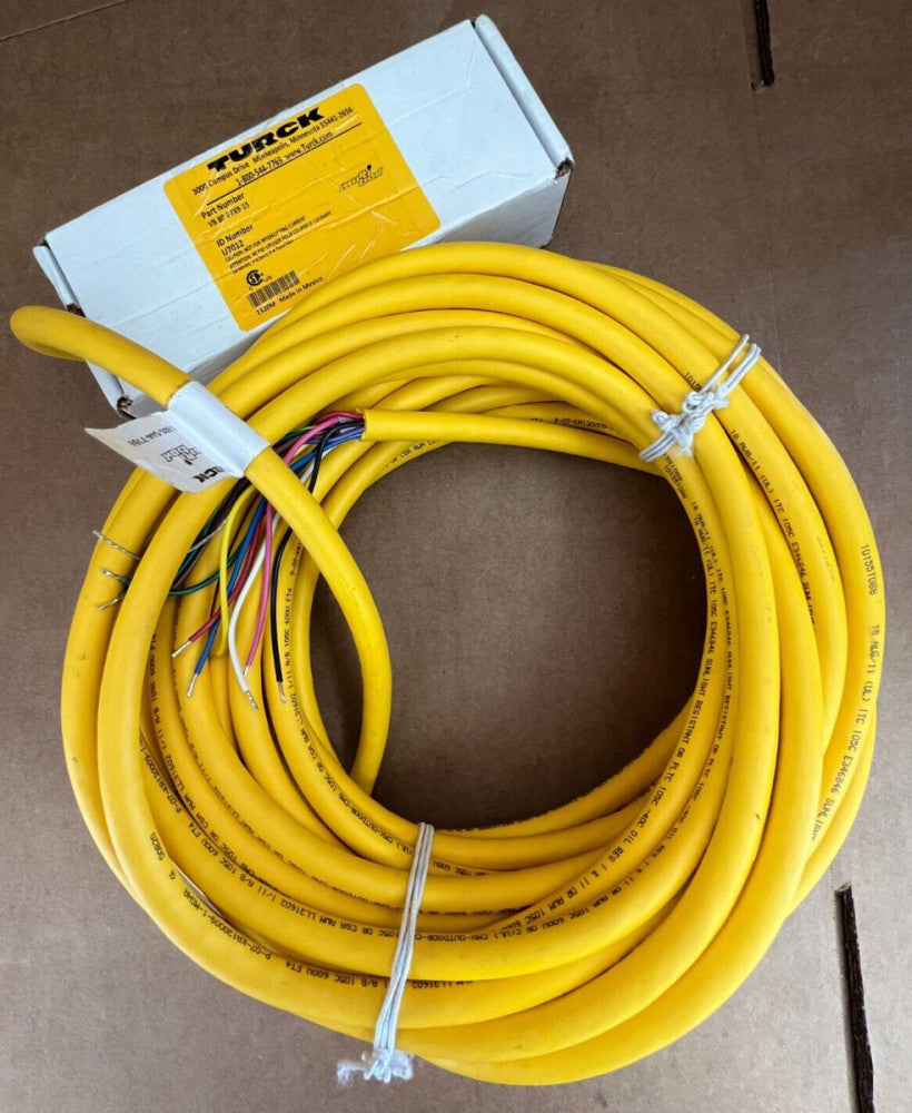 TURCK, VB80-P7X9-15, BLOCK, I/O CONNECTOR, 8 PORT, 15M CABLE, NEW! MAKE OFFER!