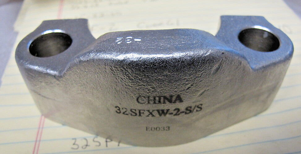 32SFSXW-2-SS 2” Split Flange Code 62 Drilled ½ Set 6000 PSI Anchor [A6]