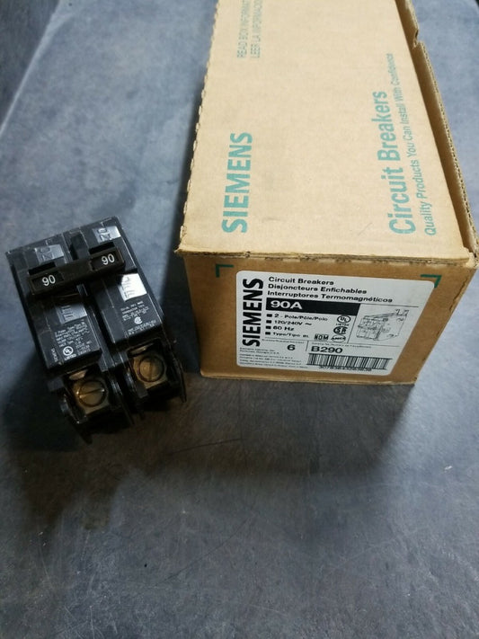 1 NEW Siemens B290 2 Pole 90A ITE Circuit Breaker Type BL