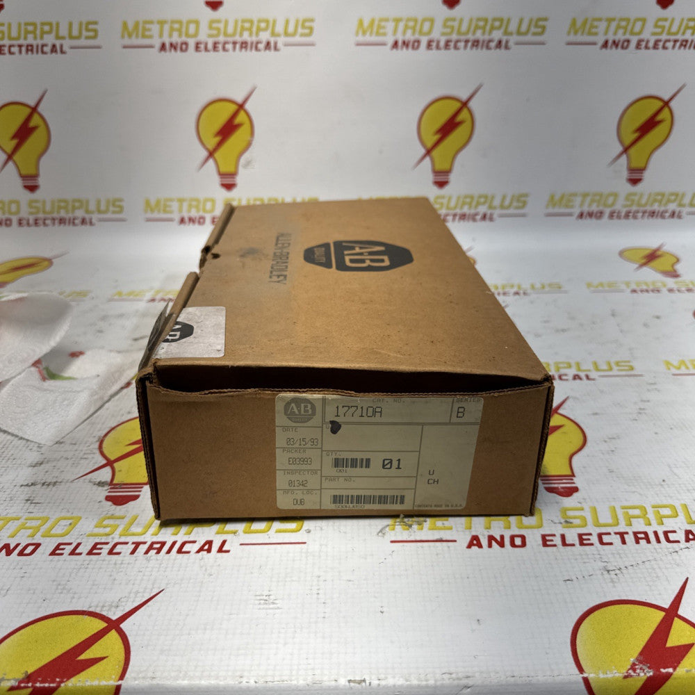 ALLEN BRADLEY AC OUTPUT MODULE 1771-0A SER. B *NEW*
