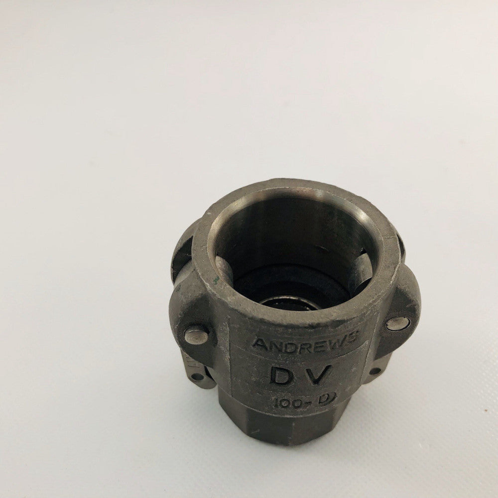 Dixon Andrews DV 100-D Cam Groove Coupler Lock 316 1" FNPT