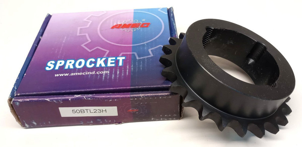 Amec 50BTL23H 2012 Taper Lock Hardened Sprocket Bore 23 Teeth