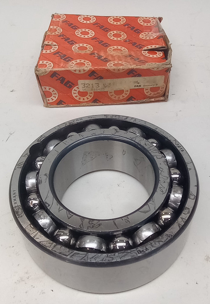 Fag 3213 C3 Angular Contact Ball Bearing 65 X 120 X 1.500in Double Row 3213-C3