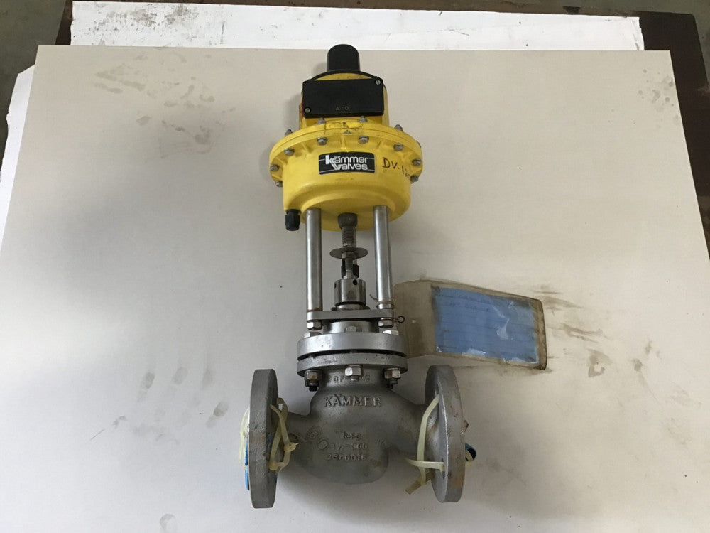 Kammer Valves 35038-I/P Actuator Stainless Valves 1-1/2" Spring Range 13-27