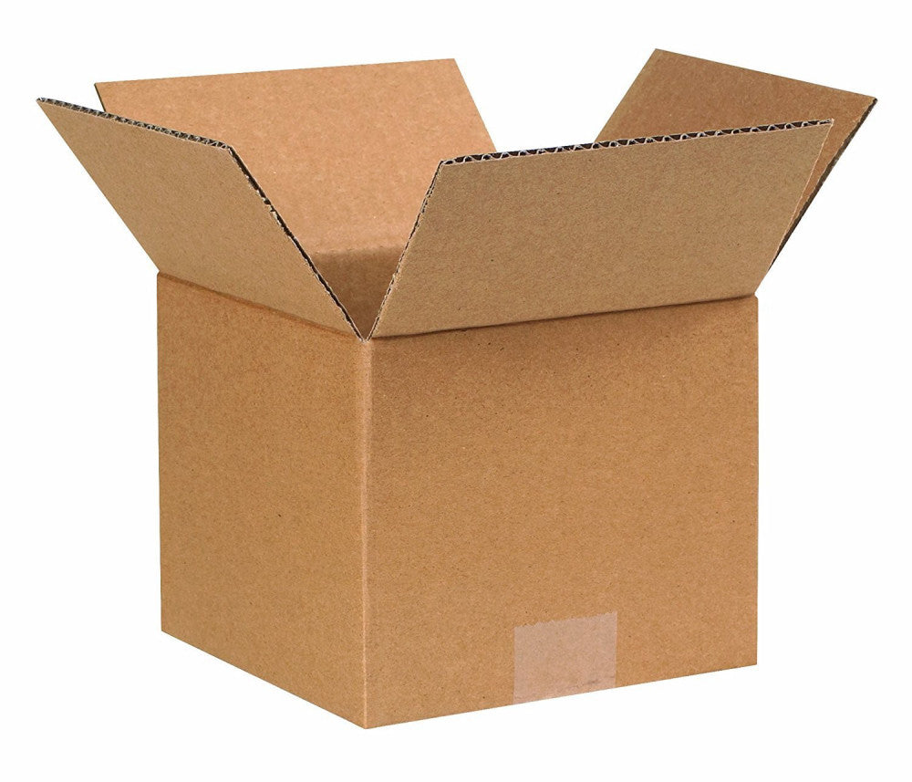 Moving Boxes Medium 7"L x 7"W x 6"H, 25-Pack | Corrugated Cardboard Box for P...