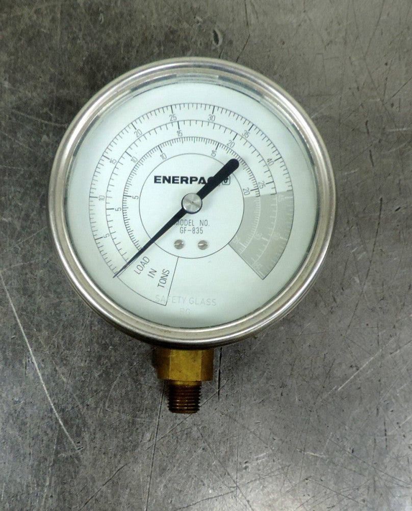 Enerpac GF-135 Load in Tons Pressure Gauge