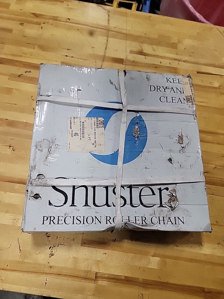 Shuster 120-1RIV Riveted  Roller Chain ANSI 120" inches 10'FT New