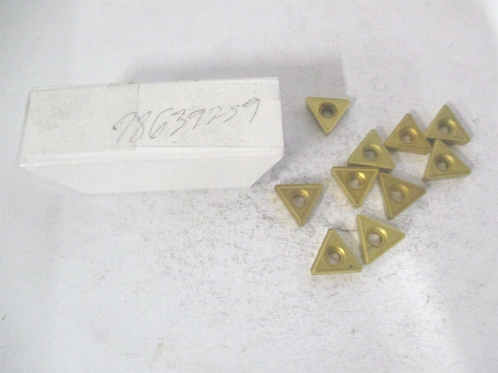 (41824) 3/8" x 1/8" x 3/64" OAL TT323 TCN55 Carbide Turning Insert - Pack of 10