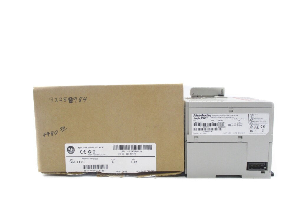 ALLEN BRADLEY 1768-L43S SER. B F/W 1.04 NSMP
