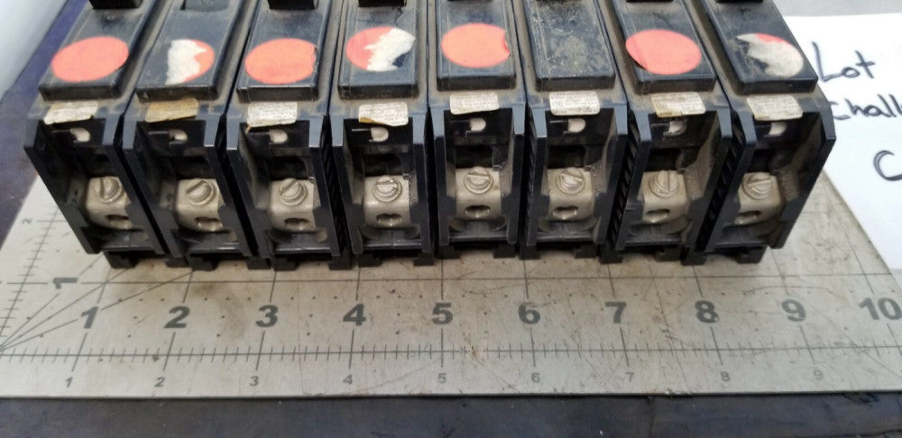 8 Challenger / Sylvania C120 1 Pole 20-amp   Breakers Tested Working Pull [A4BB]