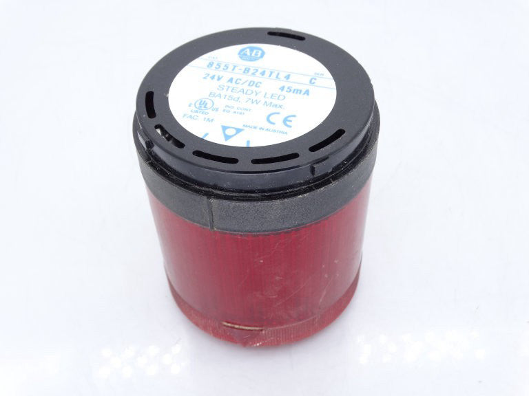 ALLEN BRADLEY 855T-B24TL4 SERIES C INDICATOR LIGHT - Used