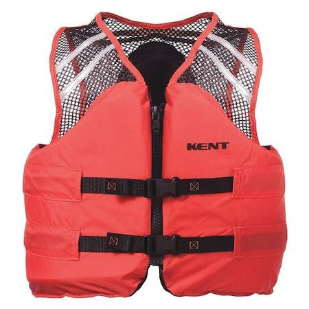 Kent Safety 150600-200-060-23 Mesh Classic Vest,Orange,2Xl