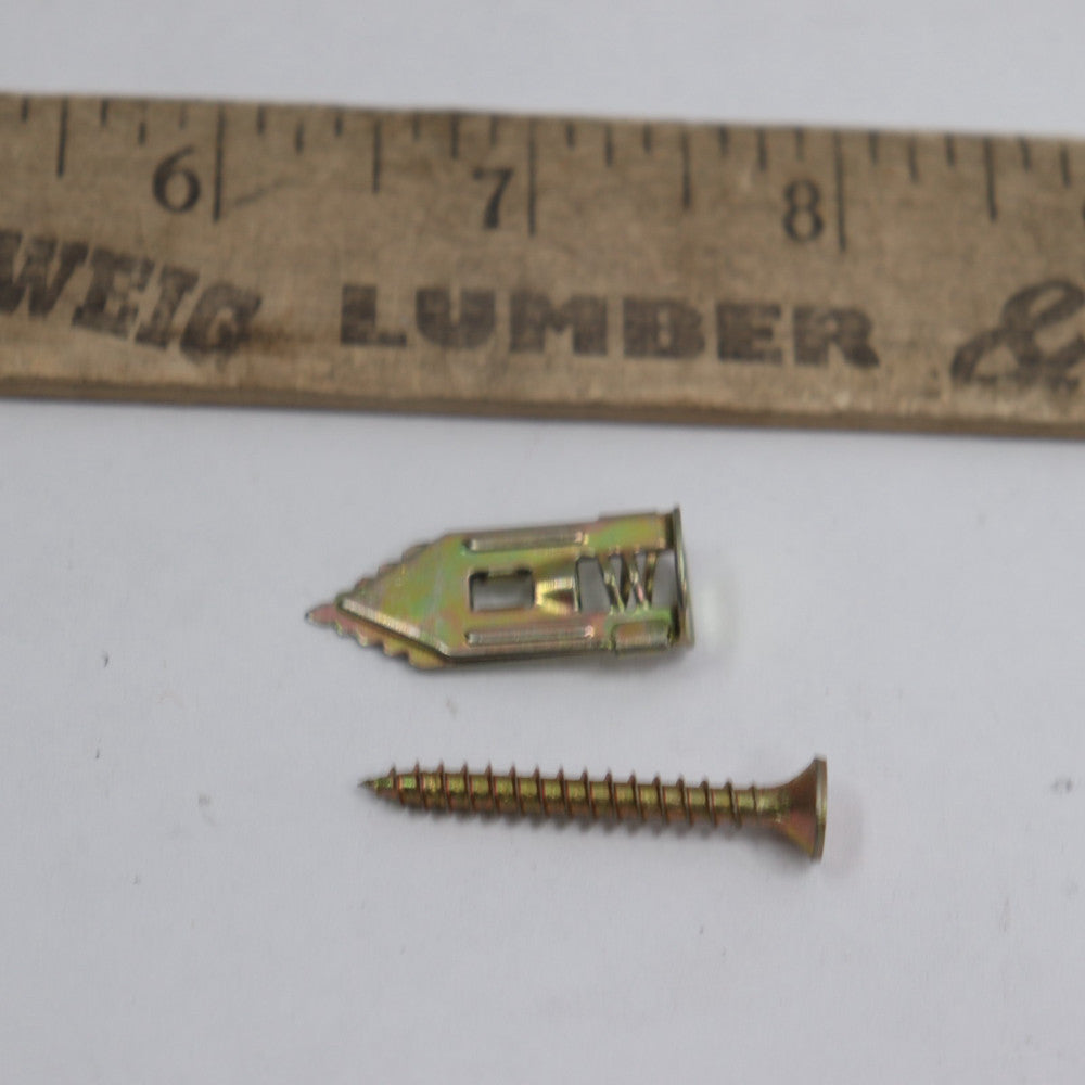 (100-Pk) Wall Fixing Plug Plasterboard Nail Manganese Steel 12mm x 40mm