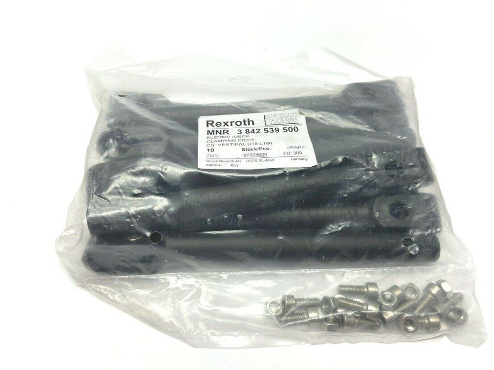 Rexroth 3842539500 Vertical Clamping Rod D18 L160 BAG OF 10