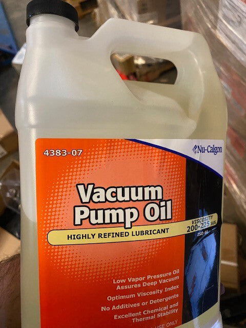 NU-CALGON 4383-07 CAL-VAC VACUUM PUMP OIL 1 GALLON