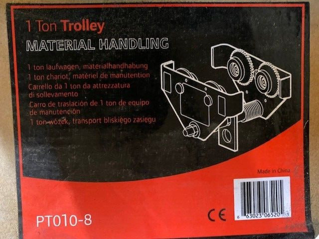 Ingersoll Rand PT010-8 Push Hook-On Trolley