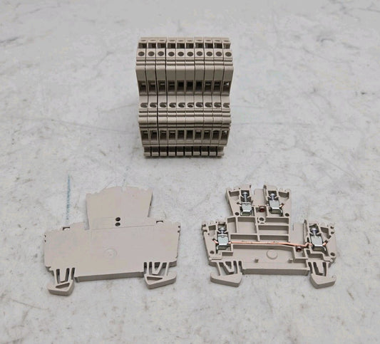 12 Pack Weidmüller 1021500000 WDK 2.5 Multi-Tier Modular Terminal Block Used