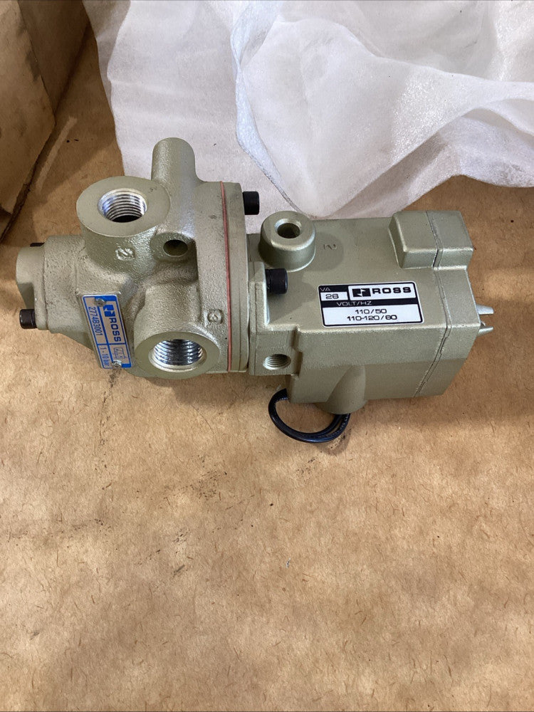 NEW ROSS 2774B3001 Directional Control Valve  1-10 bar 110/120V 3/8” FAST SHIP