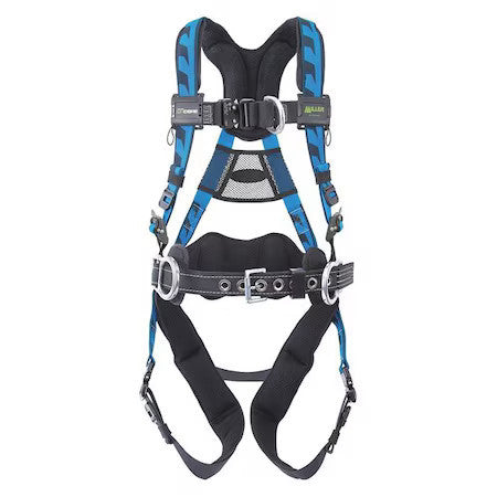 Honeywell Miller Aaf-Qcbdp23xb Aircore(Tm) Full Body Harness, 2Xl/3Xl, 400 Lb.,