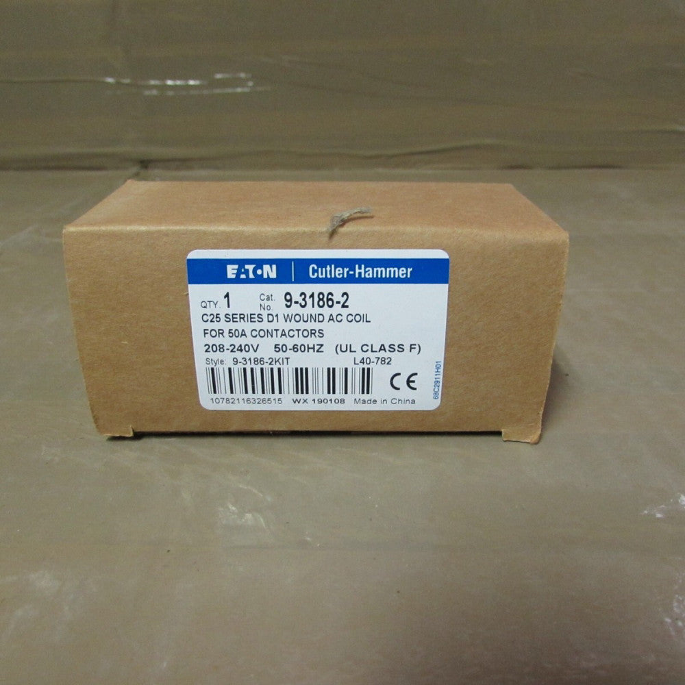 EATON CUTLER HAMMER, 9-3186-2, C25 SER D1 WOUND AC COIL, NIB, MAKE OFFER!