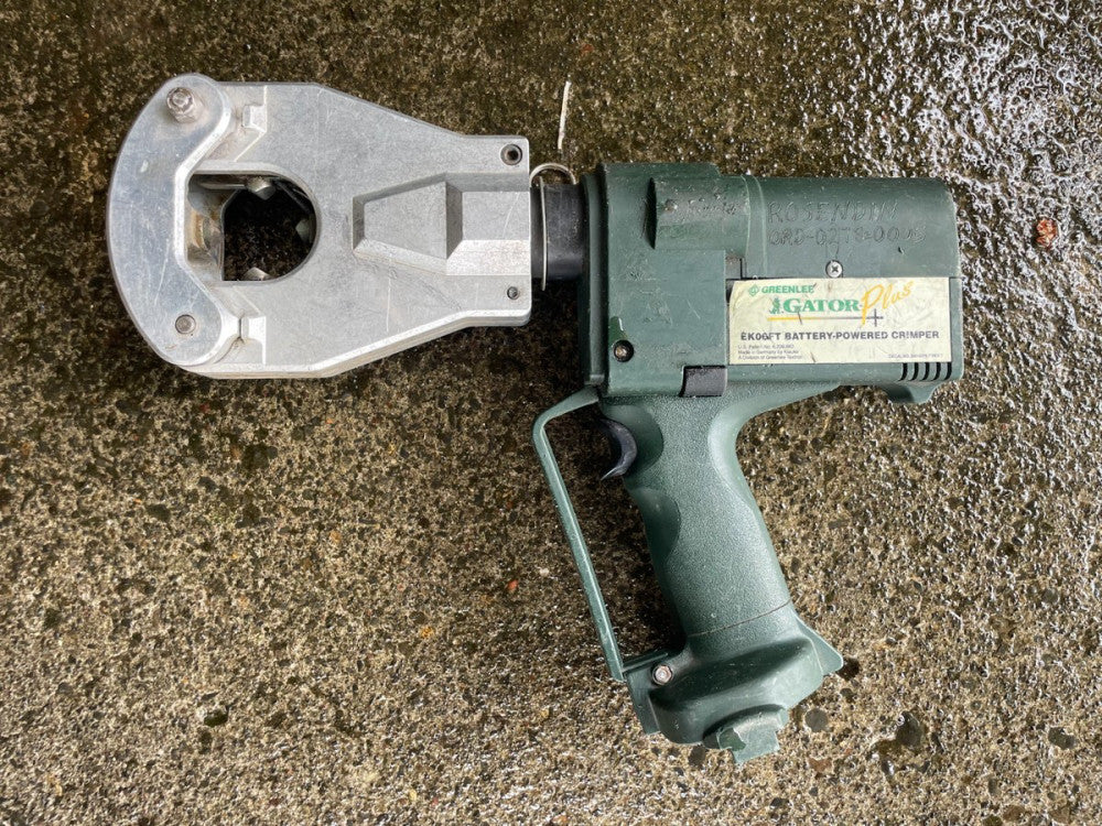 Greenlee gator Quad point dieless crimper EK06 FTL (tool only)