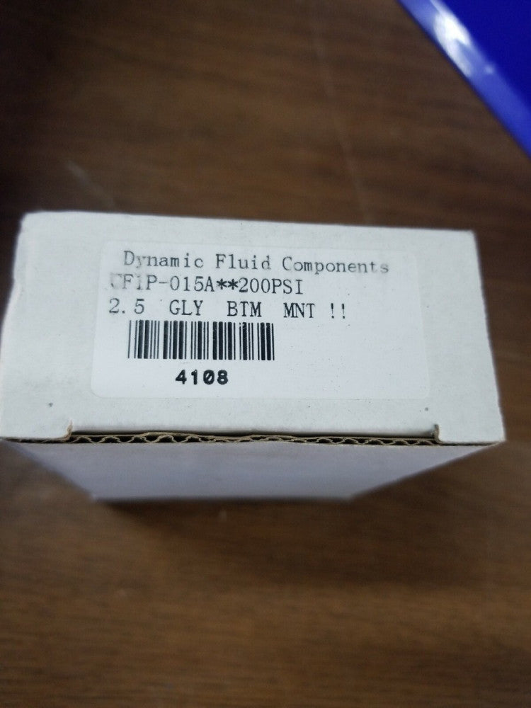 Dynamic Fluid Components  CF1P-015A
