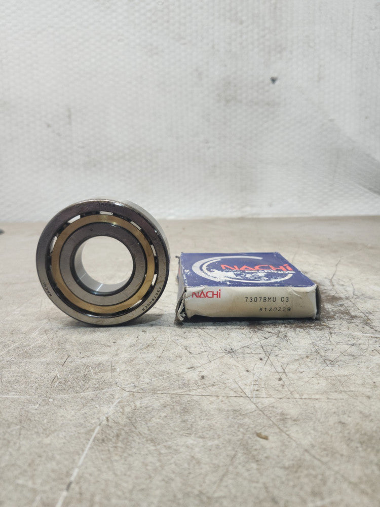NEW IN BOX NACHI ANGULAR CONTACT BALL BEARING 7307BMU C3