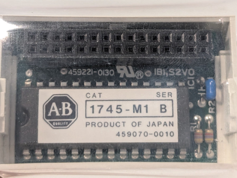AB EEPROM Memory Module #1743-M1 Series B & Expansion Cable 1745-C2 Series A