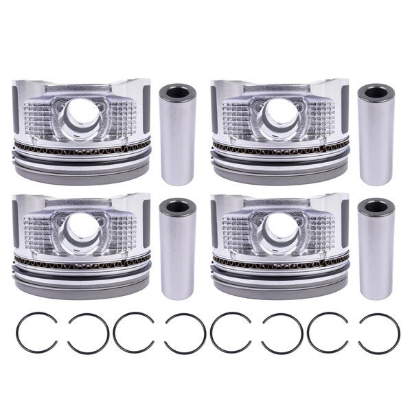 4pcs Engine Piston Rings Set Replacement for Toyota 4Runner T100 Tacoma 2.7L 3RZ