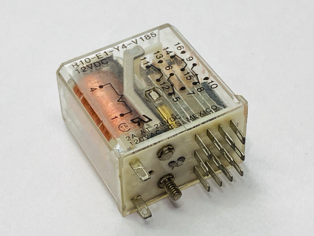 Potter & Brumfield R10-E1-Y4-V185 General Purpose Relay 2A 12VDC