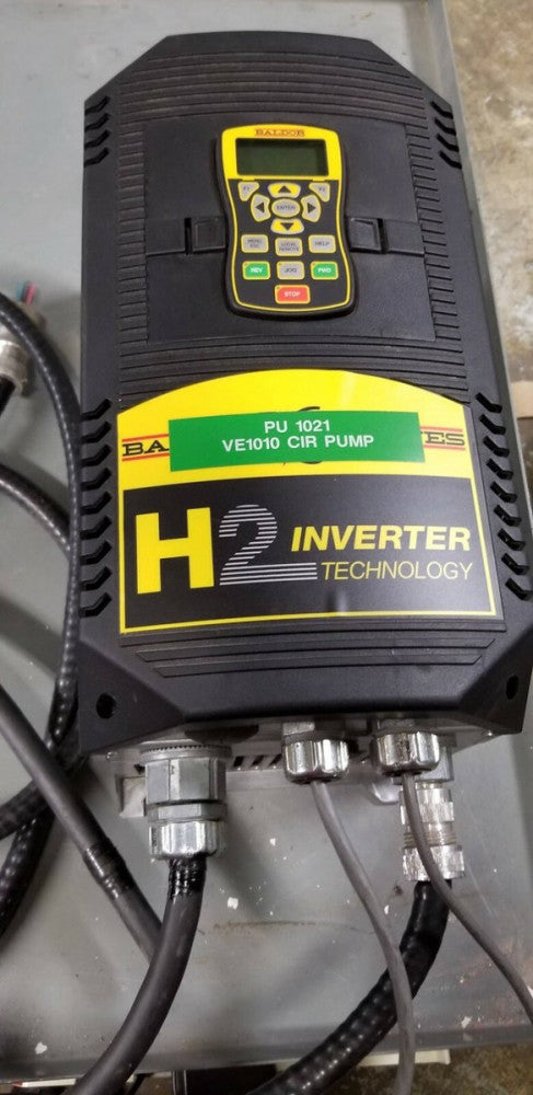 Baldor AC Inverter Drive 575 / 600VAC, 20HP, VS1SP520-1B WORKING PULL [B3S5]