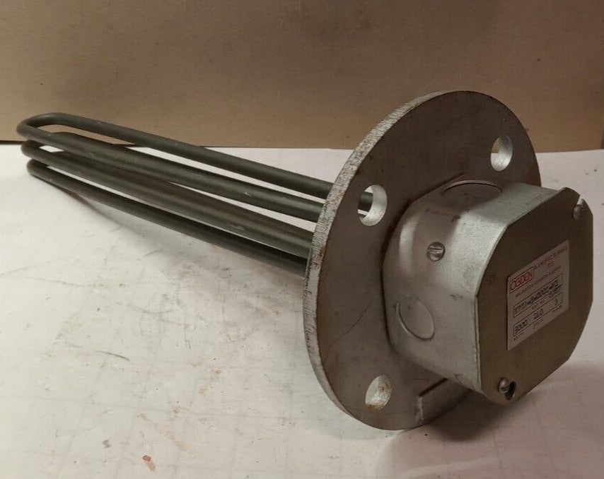 NEW OGDEN IMMERSION HEATER ELEMENT 9000 WATT 240 VAC 3Ø  K7XA-3-0001-M1