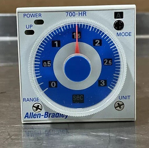 ALLEN-BRADLEY 700-HR52TA17, Series C, Bulletin 700 Timing Relay, 100-240V, NOS