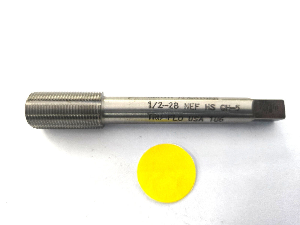 NORTH AMERICAN THREAD FORMING BOTTOMING CHAMFER TAP #1/2-28 NEF HS GH-5