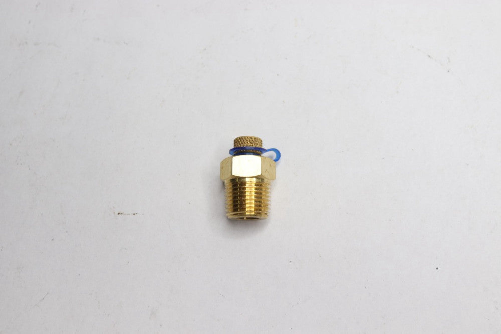 PIC Gauge Test Plug Brass Connection Size 1000 psig at 200Â° F Maximum 1/2" 