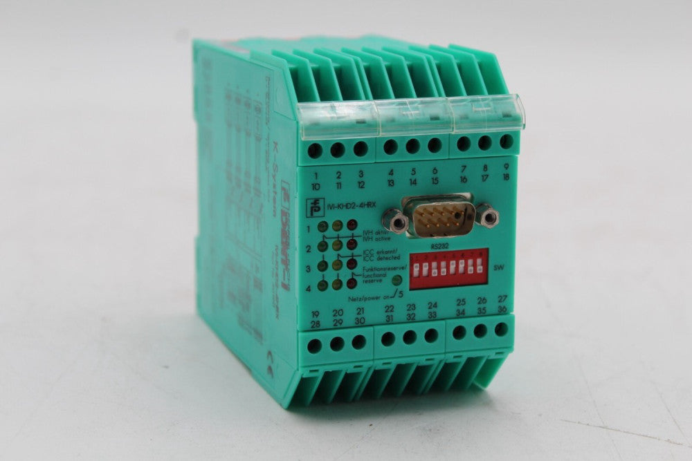Pepperl + Fuchs K-Systems IVI-KHD2-4HRX / 40190 Safety Relay