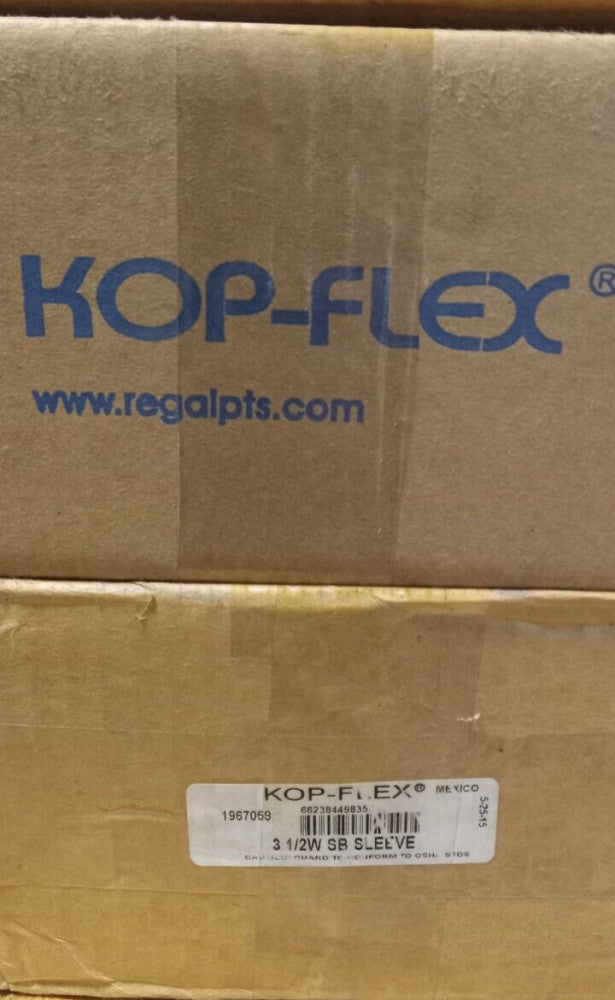 NEW KOP FLEX FLANGED GEAR COUPLING SLEEVE SIZE 3.5 11" OD 40º  1967058