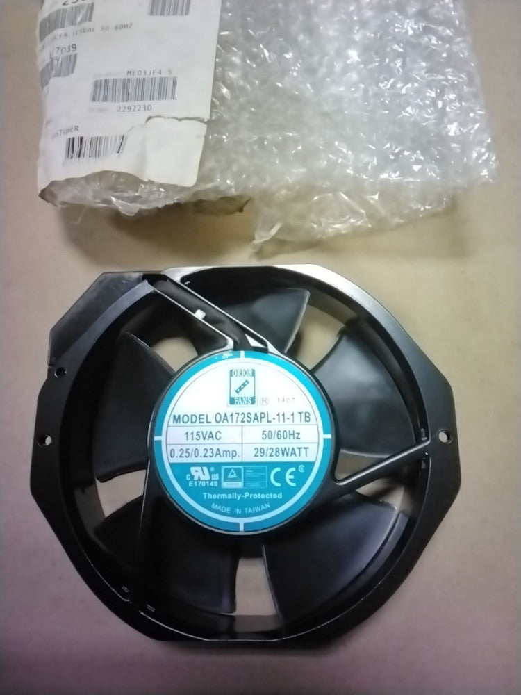1x Orion Fans Cooling Fan OA172SAPL-11-1 TB 115V 0.25/0.23Amp 29/28WATT