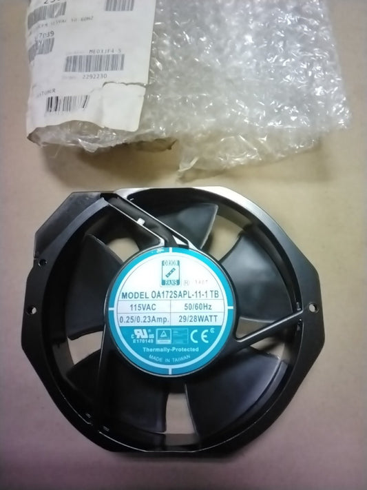 1x Orion Fans Cooling Fan OA172SAPL-11-1 TB 115V 0.25/0.23Amp 29/28WATT