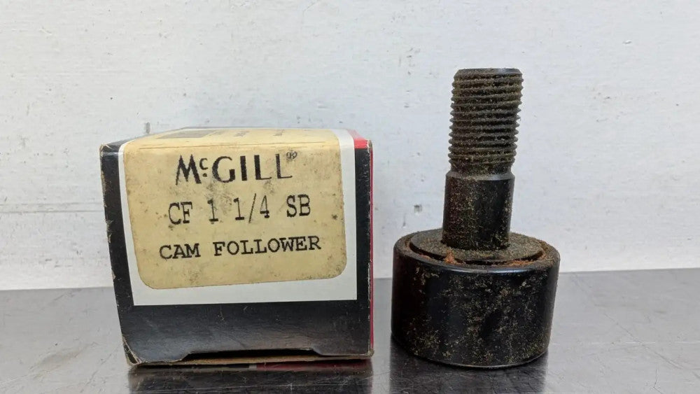 McGill CF 1 1/4 SB Cam Follower 1.25" Roller OD .75" Roller Wide CF1-1/4SB