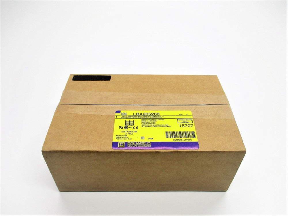 SQUARE D 9080LBA265208 SER. C 600V 760A NSFS